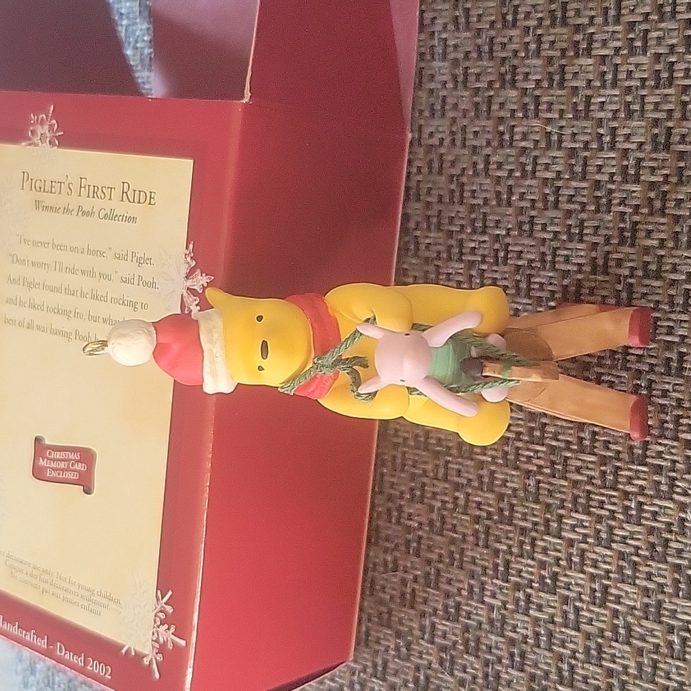 #1 Vintage Hallmark Disney Ornaments Winnie-the-Pooh